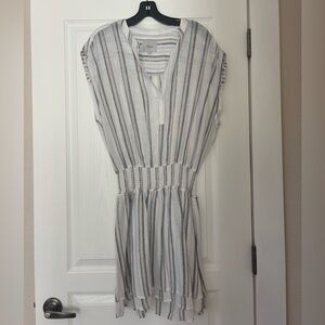 Rails striped dress